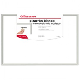 PIZARRON OFFICE DEPOT BLANCO 40 X 60 CM - Envío Gratuito