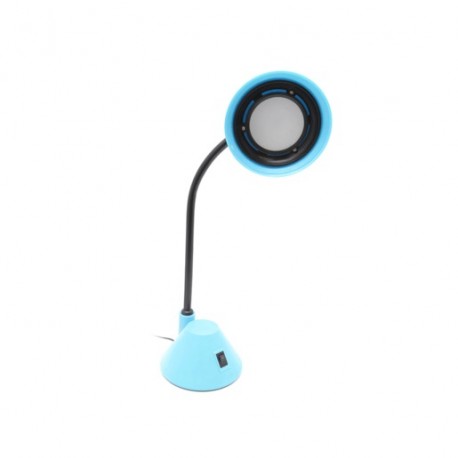 LAMPARA RED TOP DE ESCRITORIO CAMPANA LED AZUL - Envío Gratuito