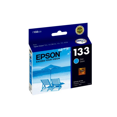 CARTUCHO EPSON CYAN TX 120 T22 T420W - Envío Gratuito