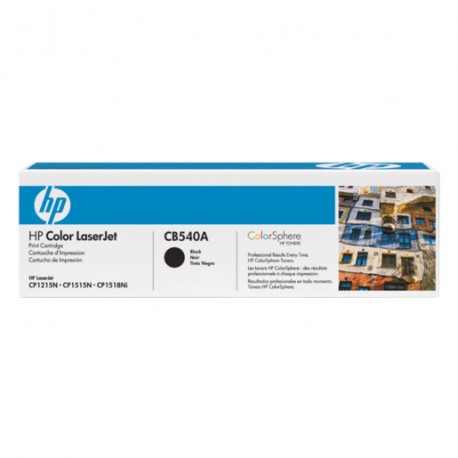 TONER NEGRO HP 125A LASERJET (CB540A) - Envío Gratuito