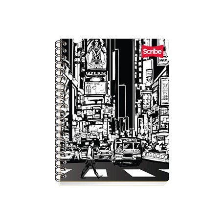 CUADERNO PROFESIONAL CUADRO CHICO SCRIBE 100 HOJAS - Envío Gratuito