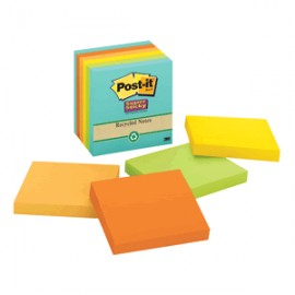 POST-IT RECICLADAS 3X3 65 HOJAS - Envío Gratuito